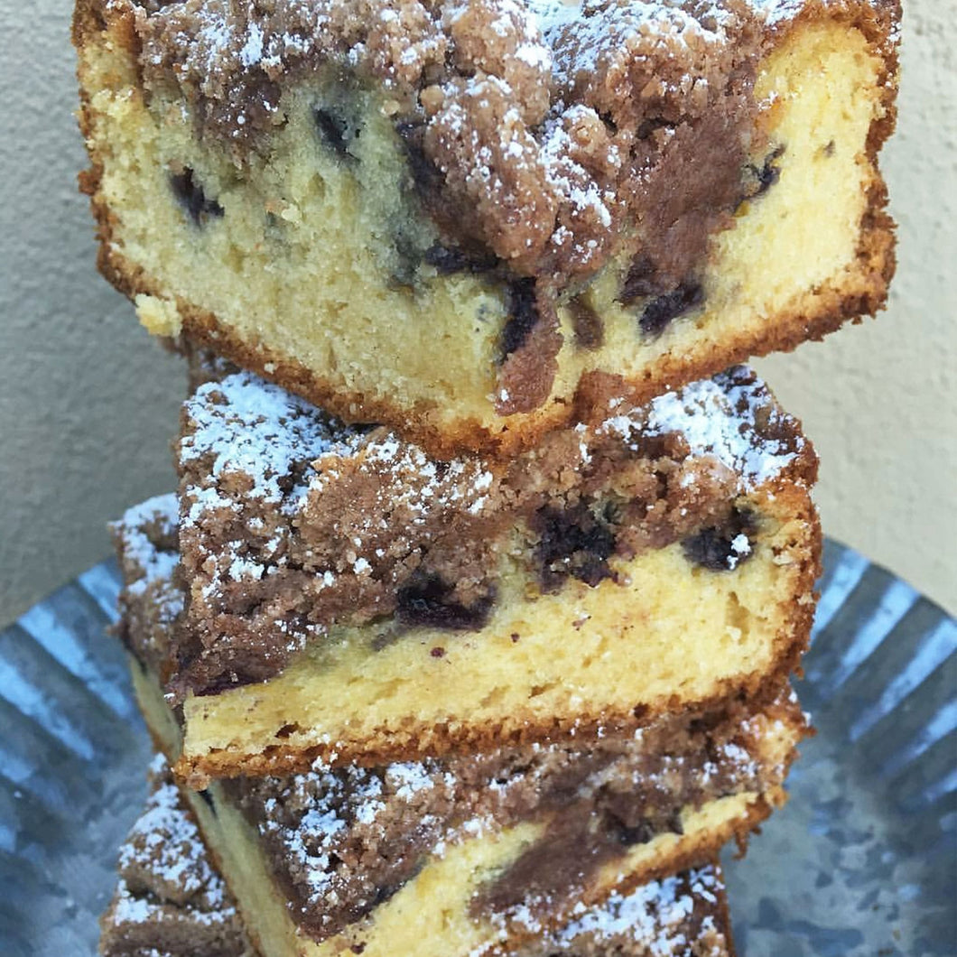Blueberry Crumb Cake 8 x 8