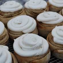 Load image into Gallery viewer, Large Cinnamon Roll Half Dozen | Holiday Collection
