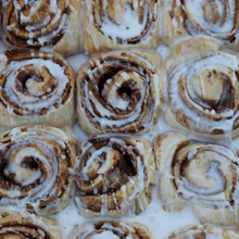 Load image into Gallery viewer, Mini Cinnamon Roll Half Dozen | Holiday Collection
